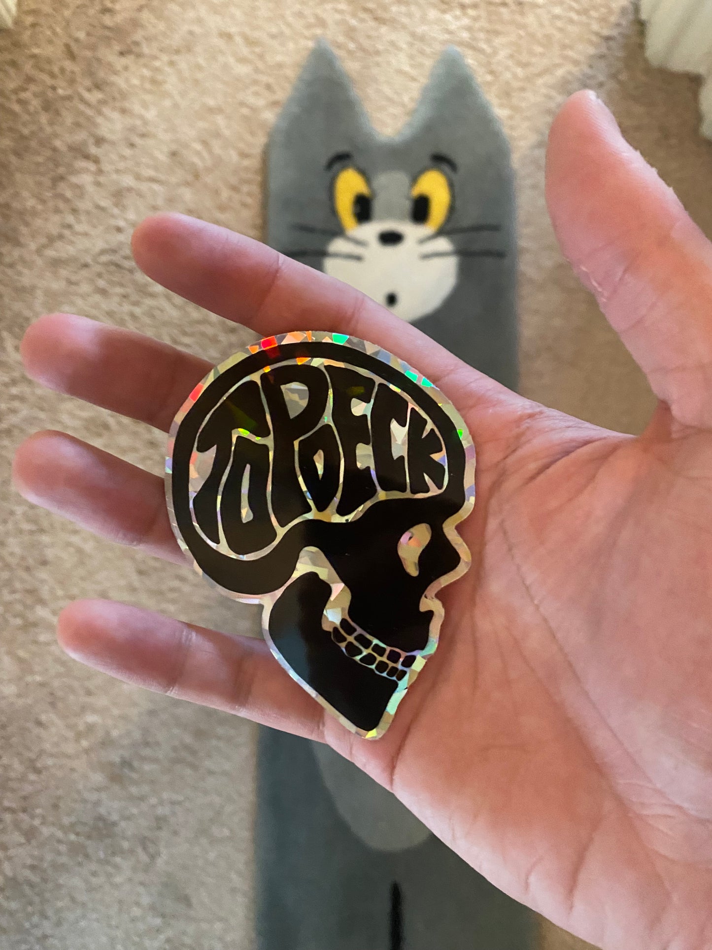 TopDeck.gg Prismatic Sticker