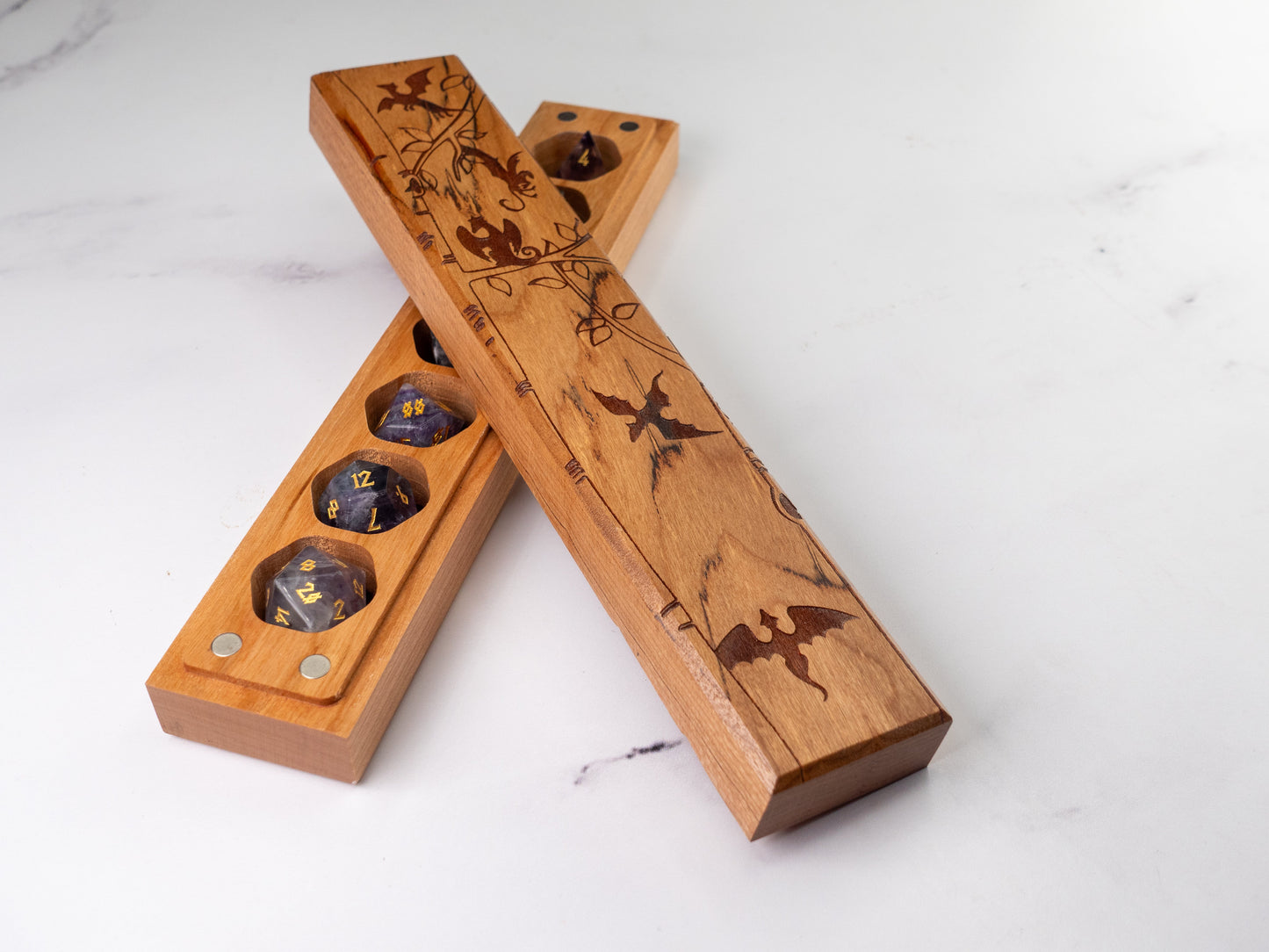 Dragon Tree | Engraved Council of 7 Dice Vault