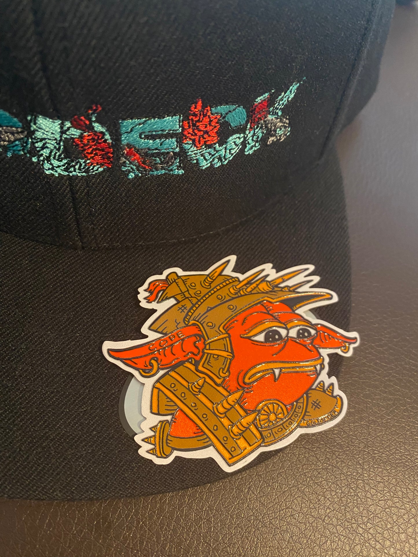 Embossed Sadge Rograkh Sticker