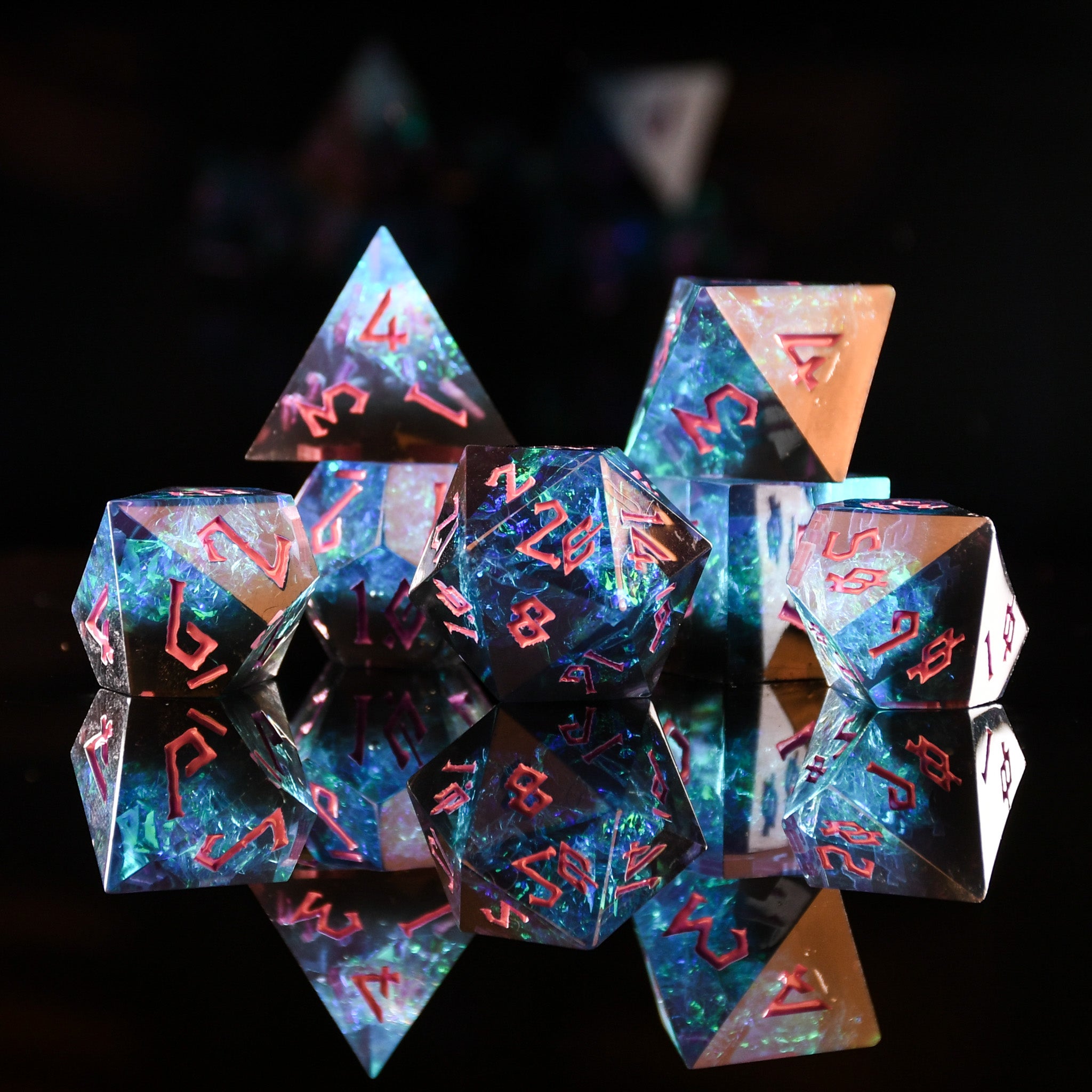Arcane Gate Sharp-Edged Resin Dice Set – TopDeck.gg Shop