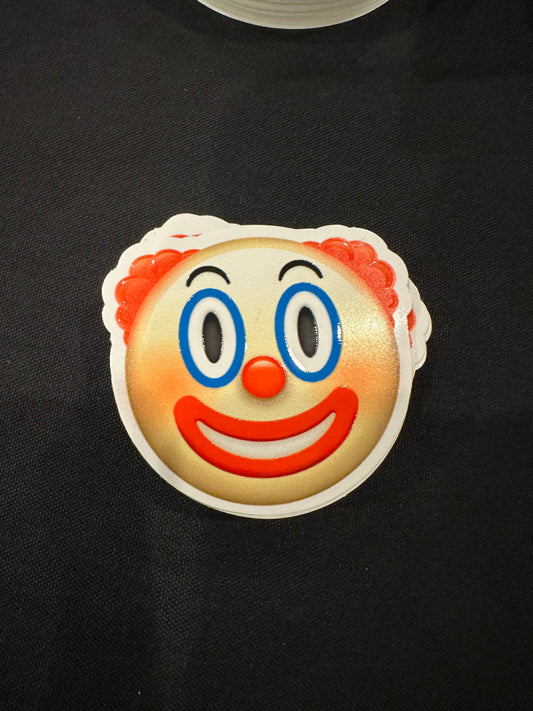 [Event Sticker] Clown Sticker Embossed